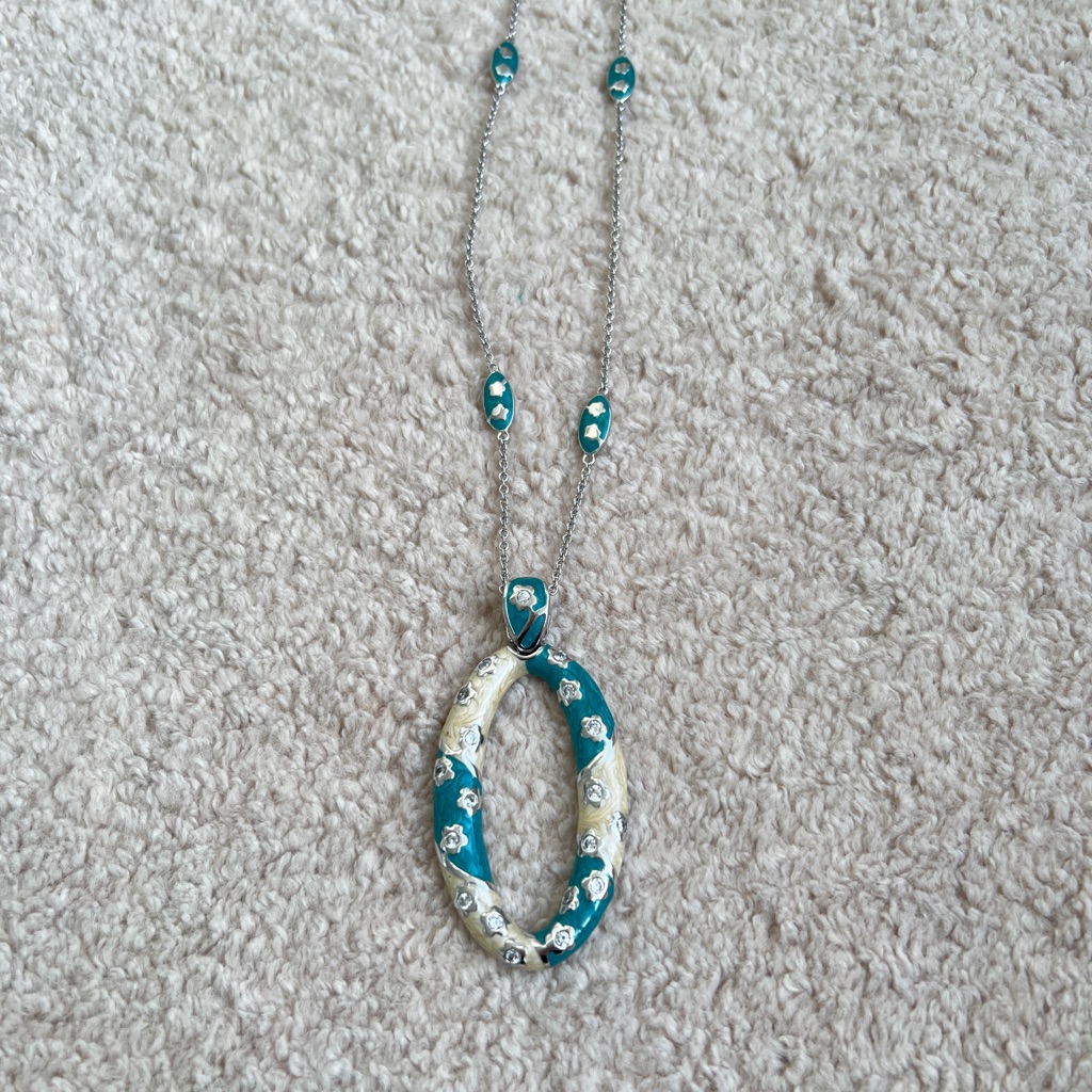 Brand New Lauren G Adams Flowering Vines Necklace